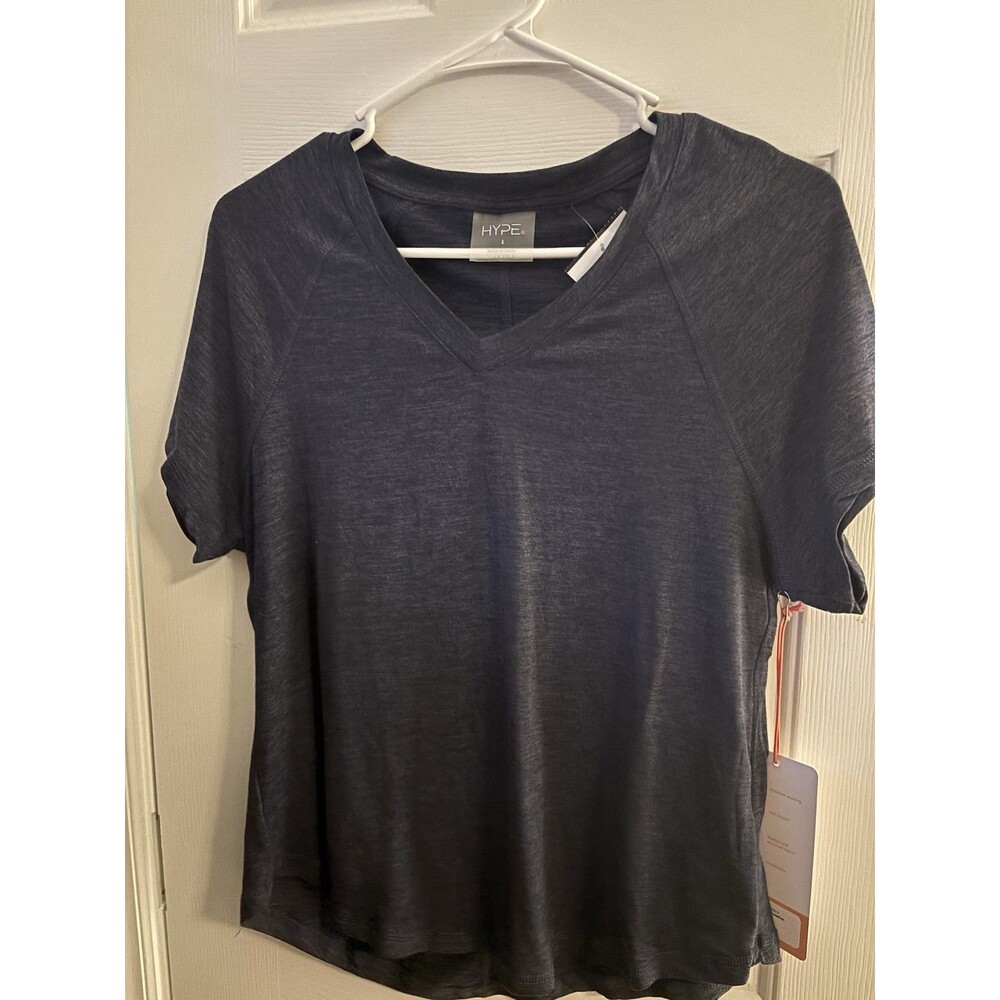 Women’s Hype Blue Tee Size Large New with Tags